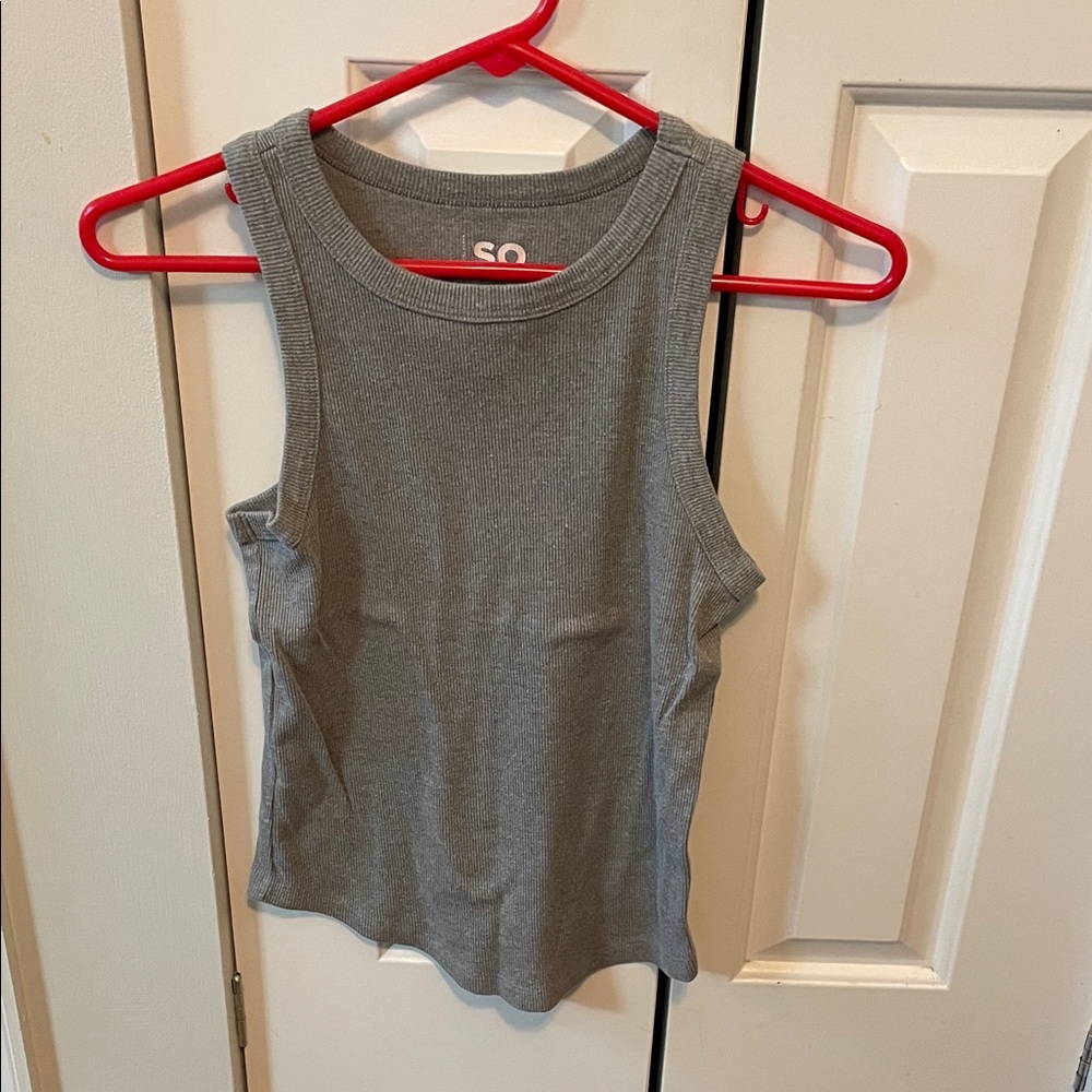 SO Women's Charcoal Tank Top